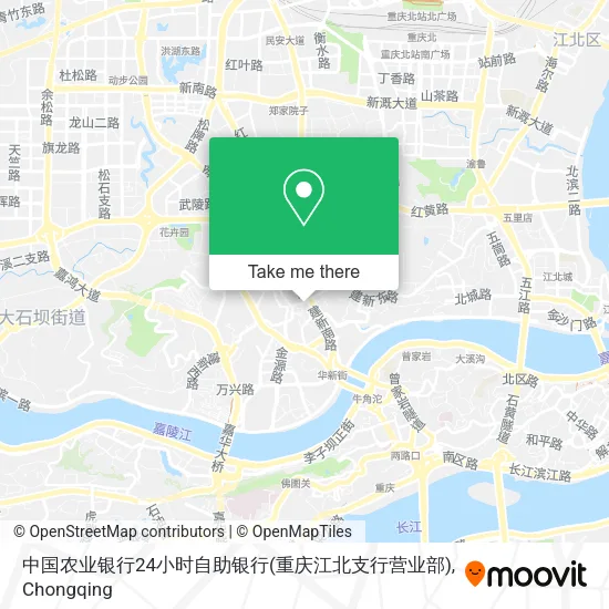 中国农业银行24小时自助银行(重庆江北支行营业部) map
