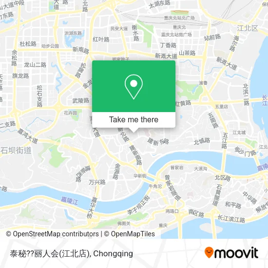 泰秘??丽人会(江北店) map