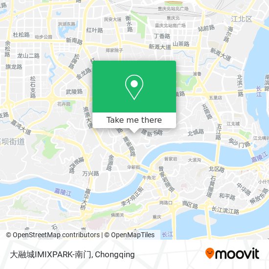 大融城IMIXPARK-南门 map