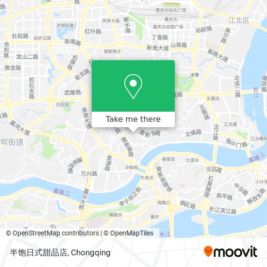 半饱日式甜品店 map