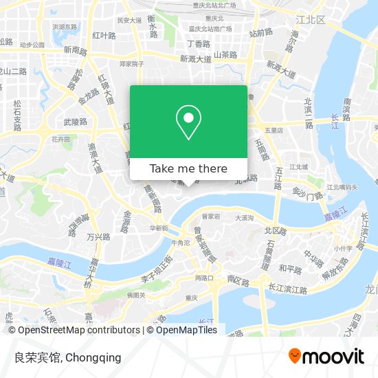 良荣宾馆 map