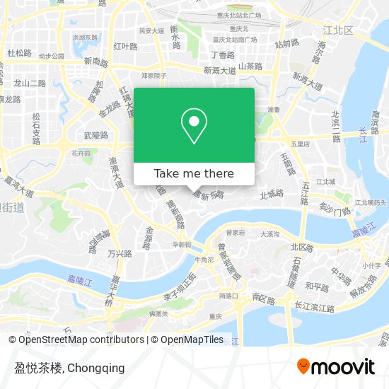 盈悦茶楼 map