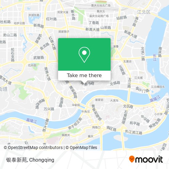 银泰新苑 map