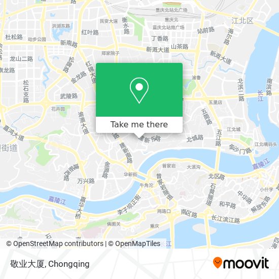 敬业大厦 map