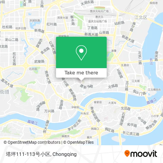 塔坪111-113号小区 map