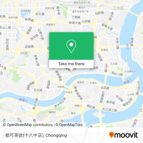 都可茶饮(十八中店) map