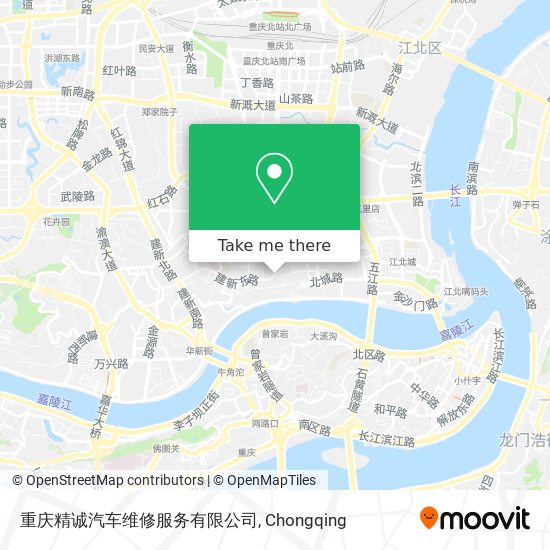 重庆精诚汽车维修服务有限公司 map