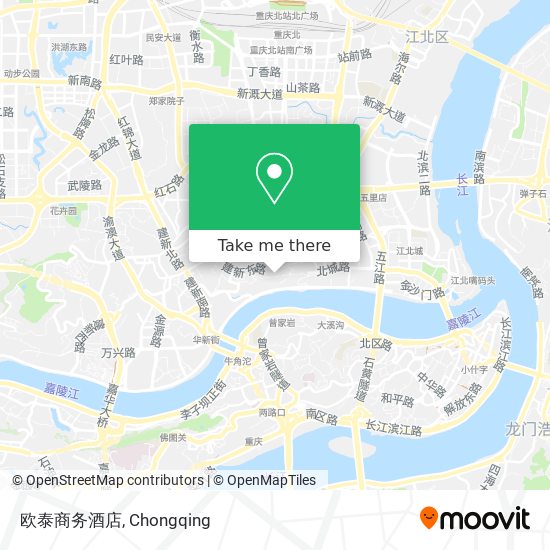 欧泰商务酒店 map