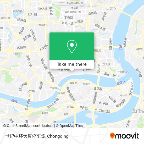 世纪中环大厦停车场 map