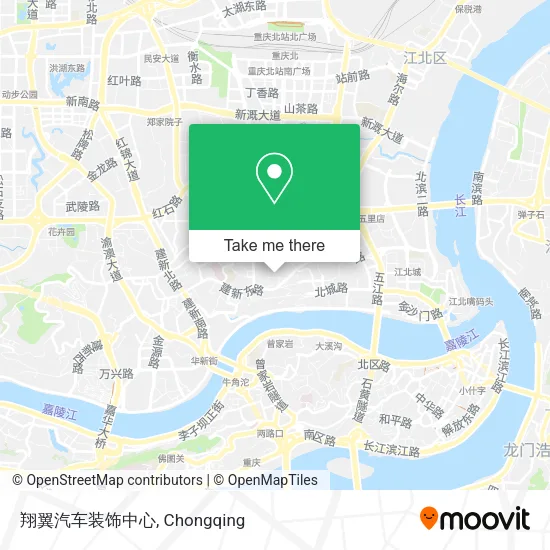翔翼汽车装饰中心 map