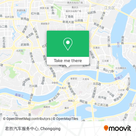君胜汽车服务中心 map