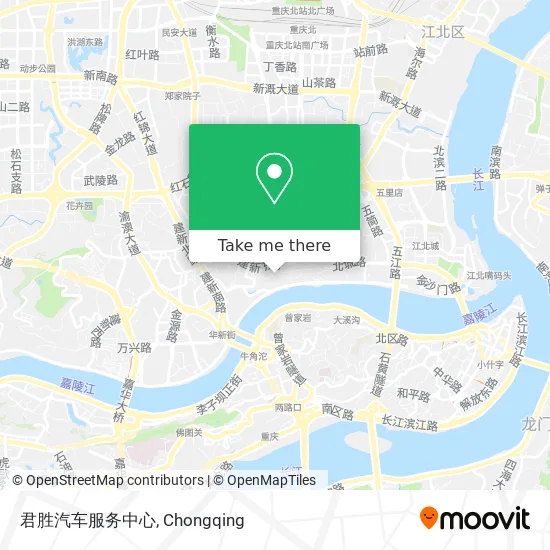 君胜汽车服务中心 map