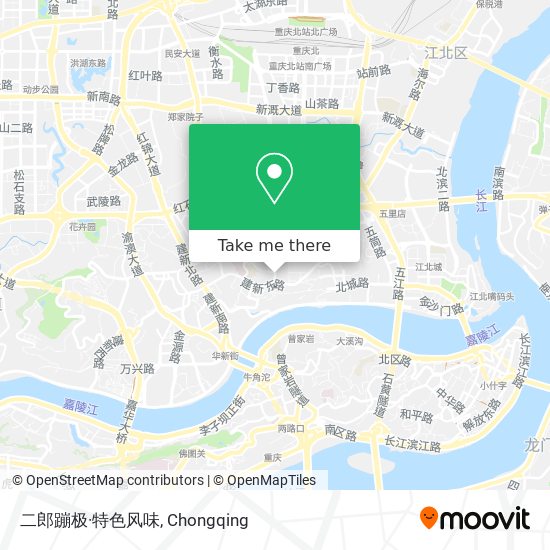 二郎蹦极·特色风味 map