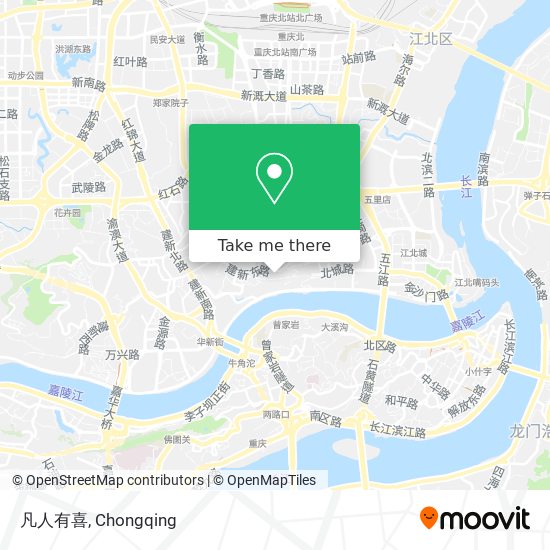 凡人有喜 map