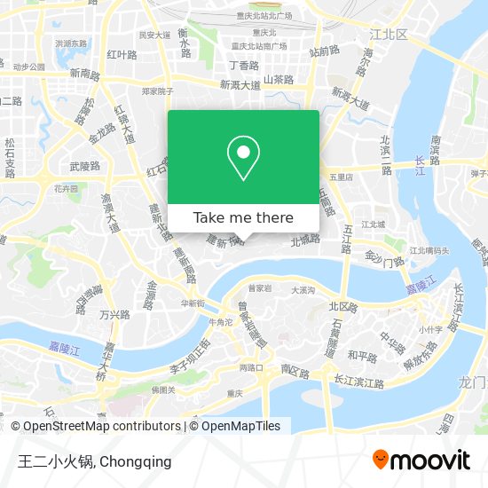 王二小火锅 map