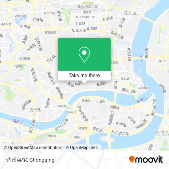 达州菜馆 map
