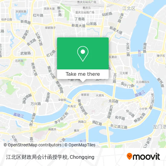 江北区财政局会计函授学校 map