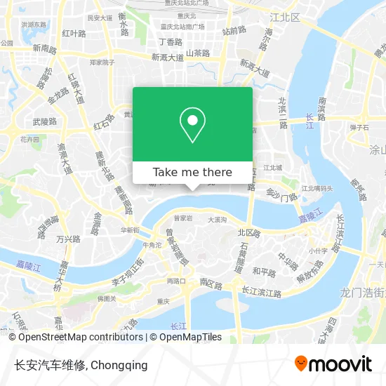 长安汽车维修 map
