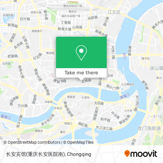 长安宾馆(重庆长安医院南) map