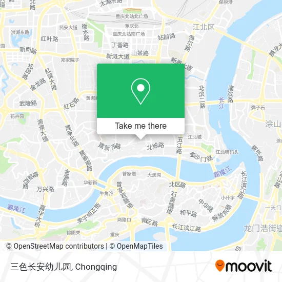 三色长安幼儿园 map