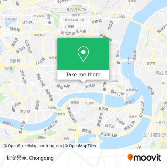 长安景苑 map
