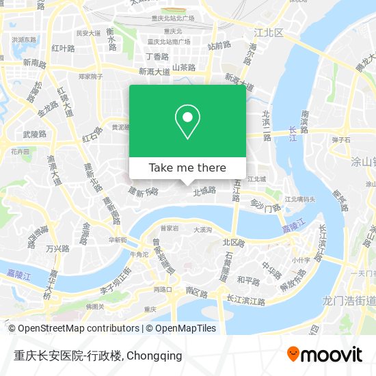 重庆长安医院-行政楼 map
