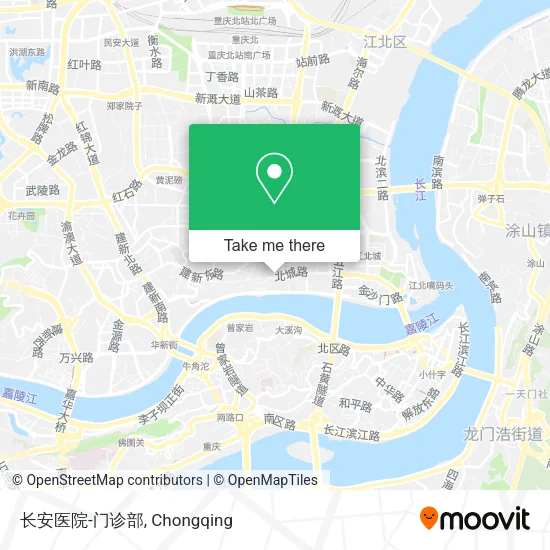 长安医院-门诊部 map
