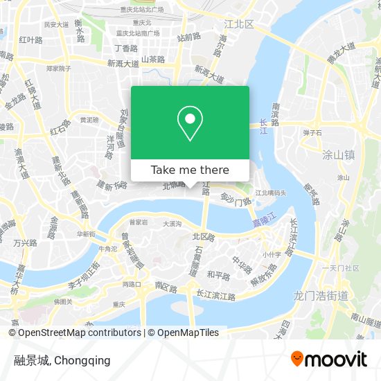 融景城 map