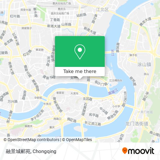 融景城郦苑 map