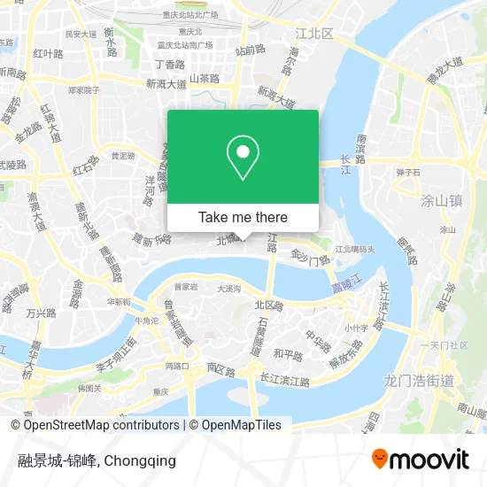 融景城-锦峰 map