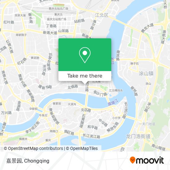 嘉景园 map