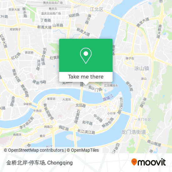 金桥北岸-停车场 map