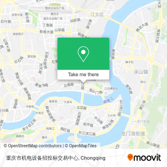 重庆市机电设备招投标交易中心 map