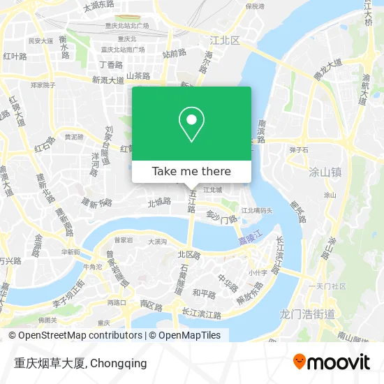重庆烟草大厦 map