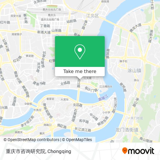 重庆市咨询研究院 map