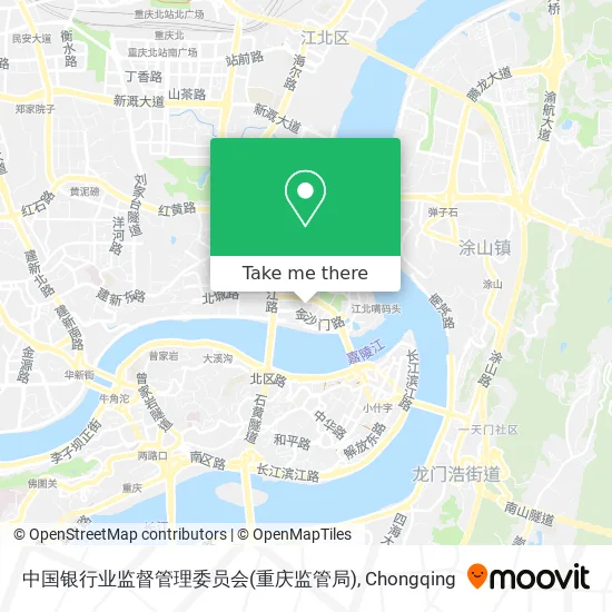 中国银行业监督管理委员会(重庆监管局) map