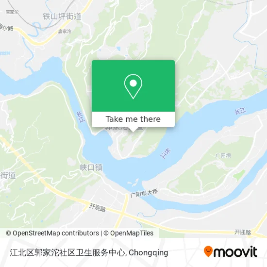 江北区郭家沱社区卫生服务中心 map