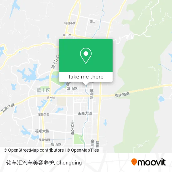铭车汇汽车美容养护 map