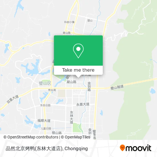 品然北京烤鸭(东林大道店) map