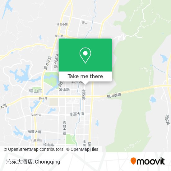 沁苑大酒店 map
