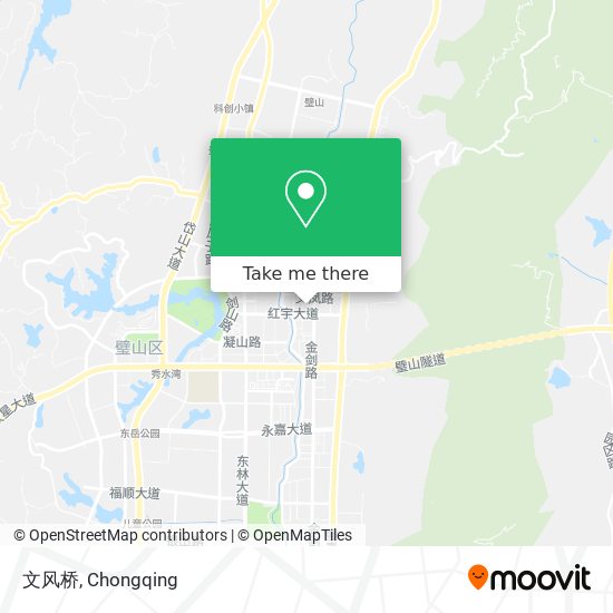 文风桥 map