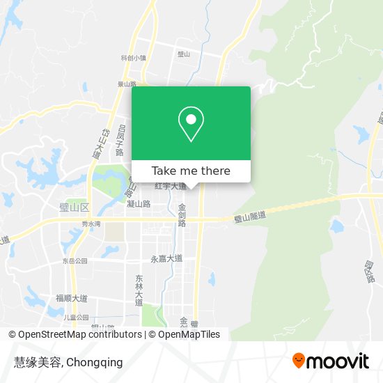 慧缘美容 map