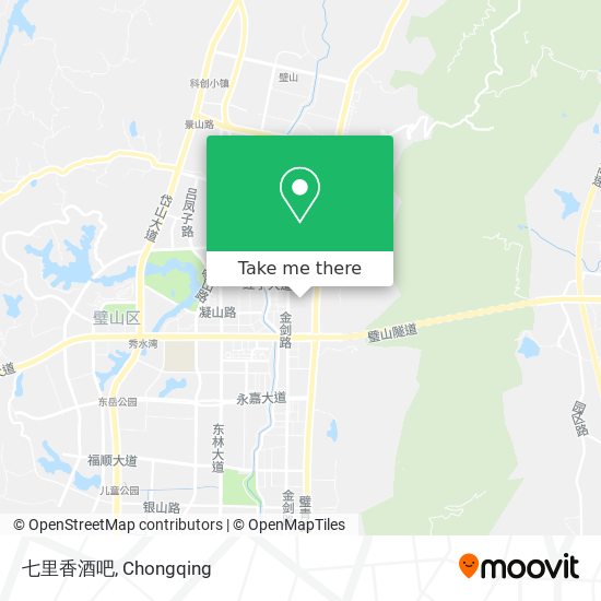 七里香酒吧 map