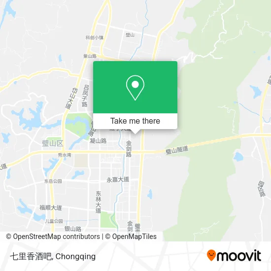 七里香酒吧 map