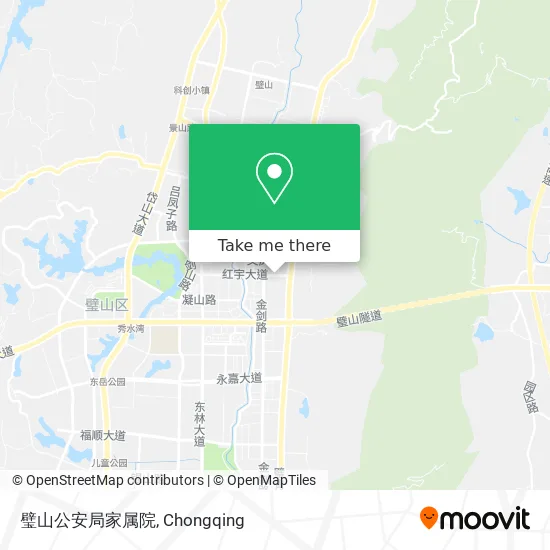 璧山公安局家属院 map