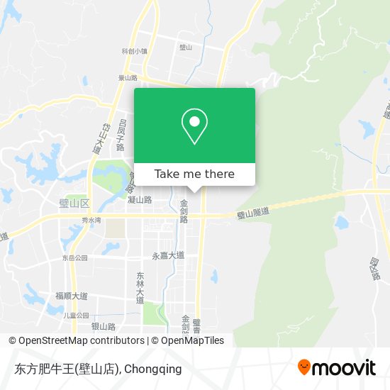东方肥牛王(壁山店) map