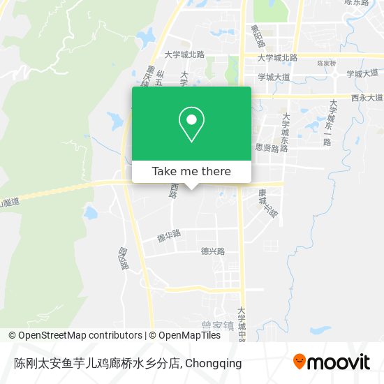 陈刚太安鱼芋儿鸡廊桥水乡分店 map
