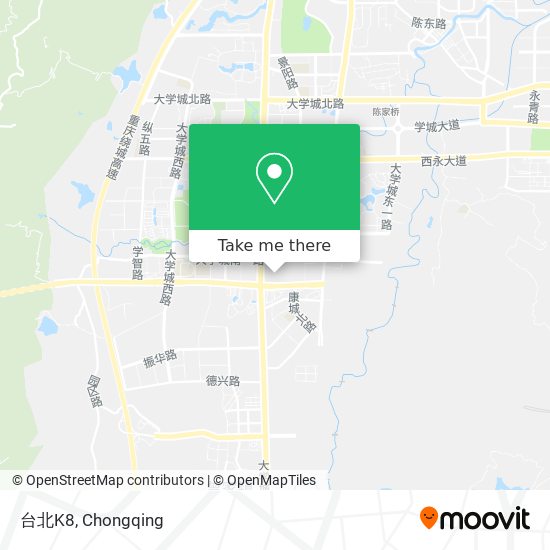 台北K8 map