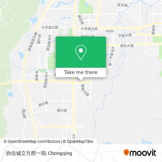 协信城立方西一期 map