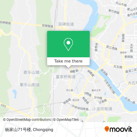 杨家山71号楼 map